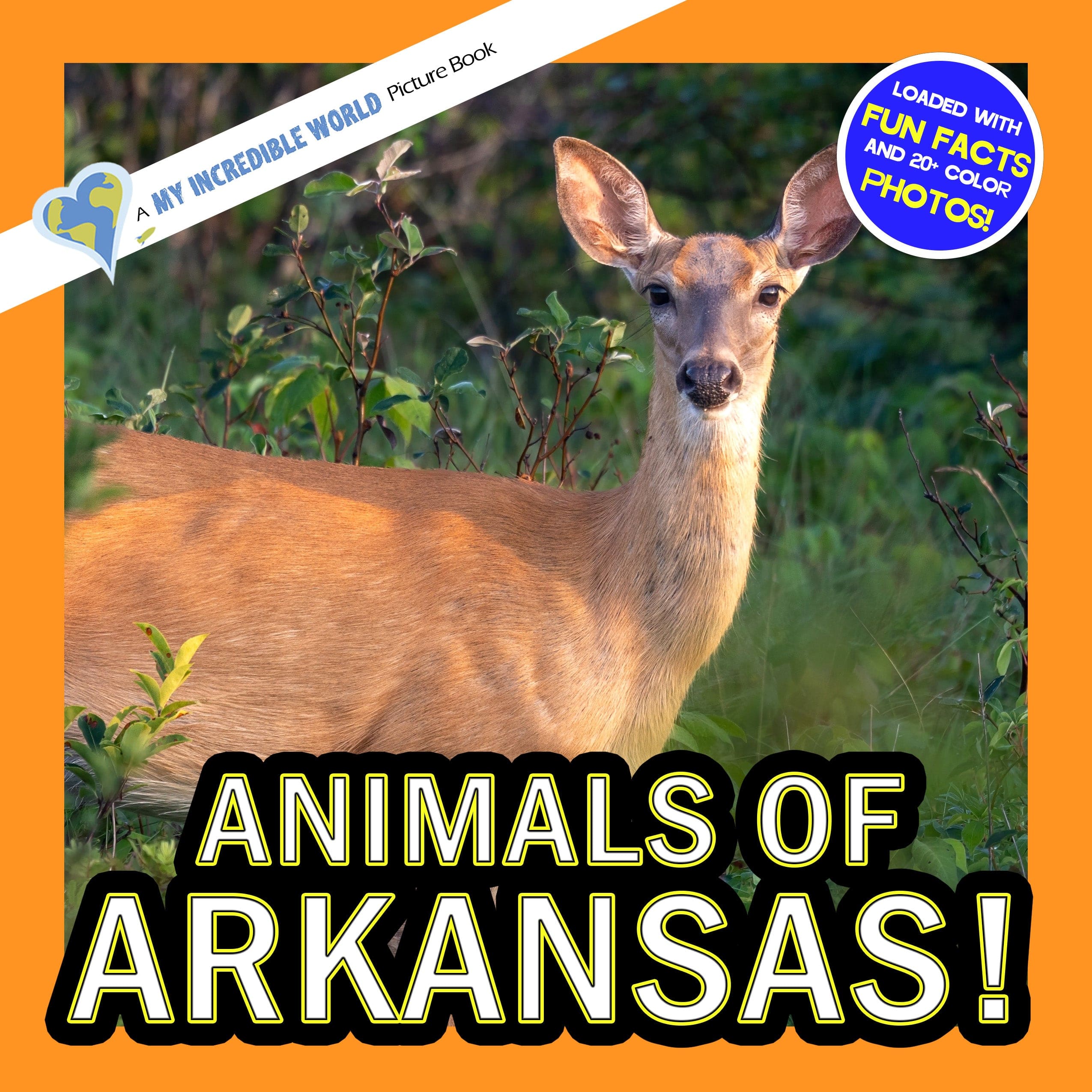 Animals of Arkansas! A My Incredible World Picture Book for Children